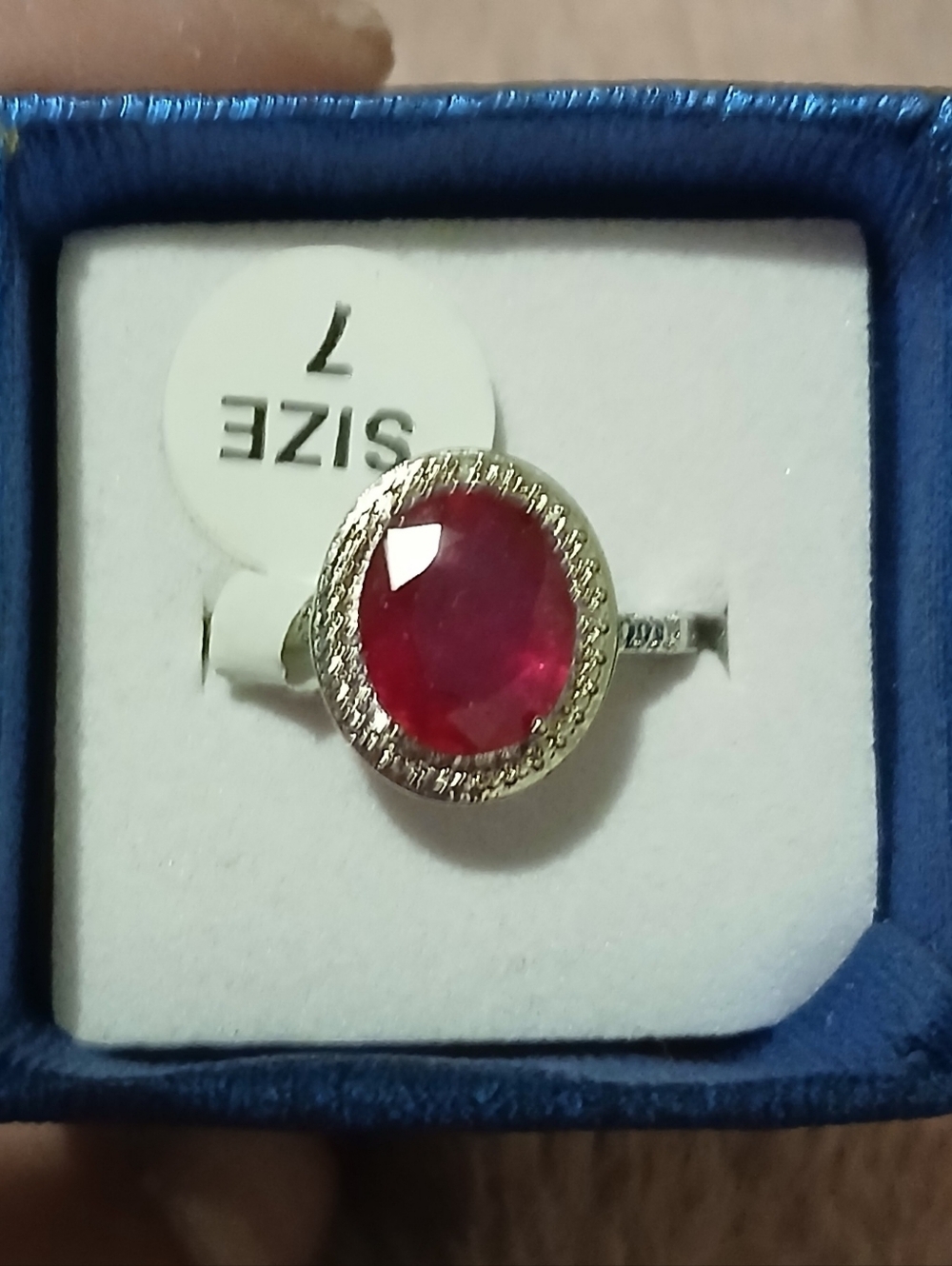 Genuine RUBY ring - Picture 2 of 13